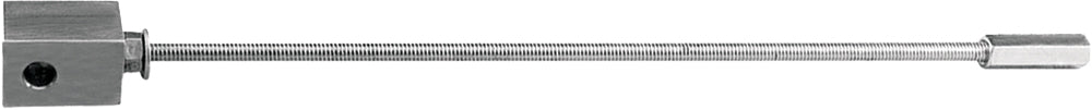 Motion Pro Fork Spring Tool 57-8144 for motorcycle forks, shown in use with the tool positioned on fork springs.