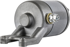 Fire Power Suzuki starter motor model 26-1504, automotive starter showing electrical connections and metal housing.