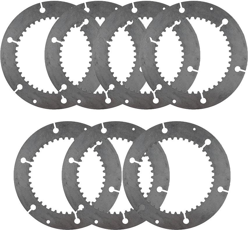 ALTO Kolene steel clutch plates pack for Sportster 57-70 models, durable steel plates for Harley-Davidson clutch systems