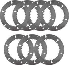 ALTO Kolene steel clutch plates pack for Sportster 57-70 models, durable steel plates for Harley-Davidson clutch systems