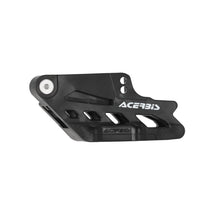 Load image into Gallery viewer, Acerbis black chain guide guard for dirt bikes, featuring durable plastic construction and mounting points for optimal chain protection.