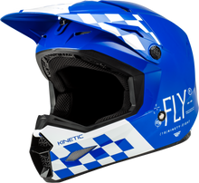 Charger l'image dans la galerie, Kinetic Lite Rival Helmet Gloss Blue/White Xl