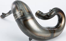 Load image into Gallery viewer, Pro Circuit P/C Works Pipe 792-4009 exhaust for motocross bikes, showing the polished metal pipe and mounting points.