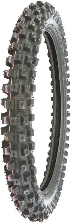 IRC Tire VE-35 front motorcycle tire, 80/100x21 bias ply, 51M, for off-road or dirt bike riding, with tread pattern visible.