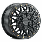 Raceline Omega 15x6.5 6/5.5 +74mm Gloss Black 570-2166