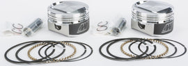 Wiseco V-Twin Piston Kit for 1200 Sportster with 10.5:1 compression, includes pistons and components for Harley-Davidson motorcycles