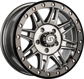 Clutch Bdlk Wheel 14x7 4/137 +10mm Gunmetal/Blk