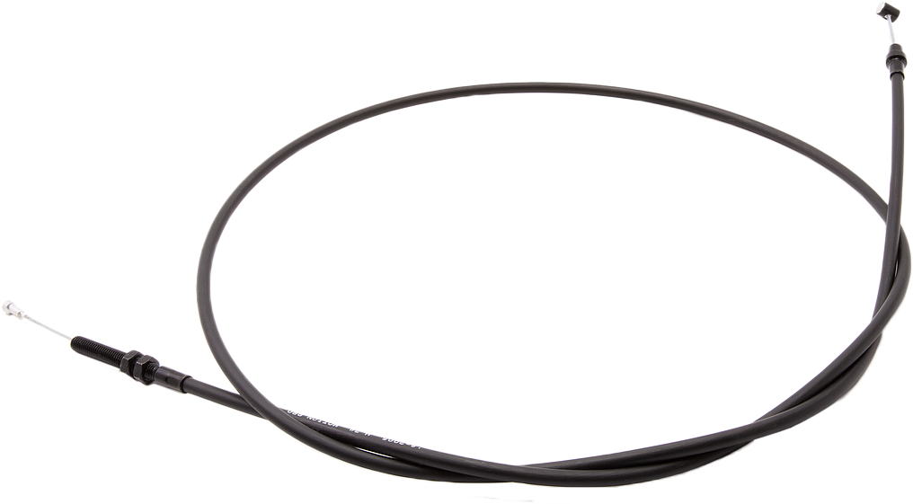 Motion Pro Blackout clutch cable for Indian motorcycles, OE# 7082614, standard length, durable control line with black finish.
