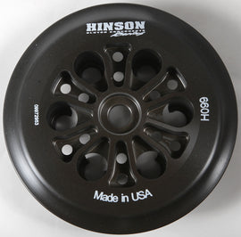 Hinson billet clutch pressure plate for Yamaha 151-4103, high-performance automotive part with detailed metal construction.