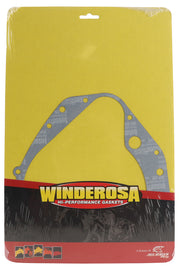 Vertex clutch cover gasket for Kawasaki, outer gasket with sealing surface, designed for engine protection and leak prevention.