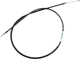 Motion Pro black vinyl clutch cable 70-3033 with durable outer sheath, designed for motorcycle hydraulic control systems.