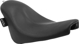 Danny Gray Buttcrack Solo Fxst seat for 2006-2010 Flstf and 2007-2017 FXSTF/B motorcycles, shown from side angle.