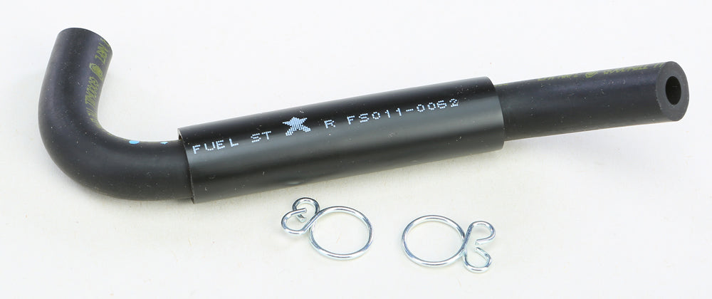 All Balls hose and clamp kit for intake, carb, and fuel systems, including hoses and metal clamps, on a white background.