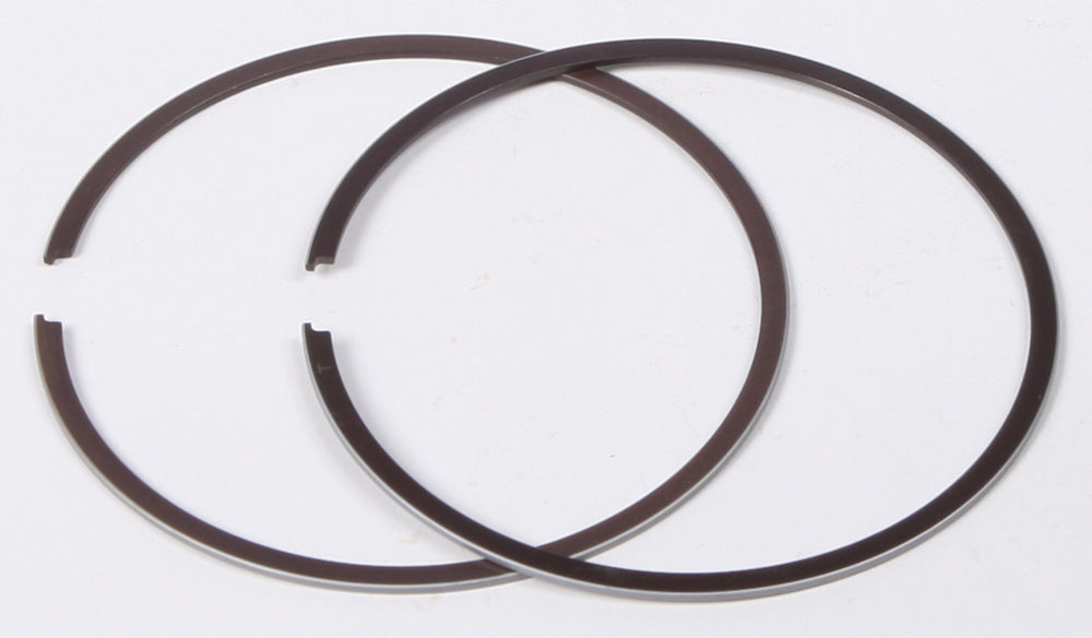 ProX Racing Parts piston rings for 66.35mm Suz/Yam Pro X pistons, showing close-up of ring set for motorcycle engine repair.