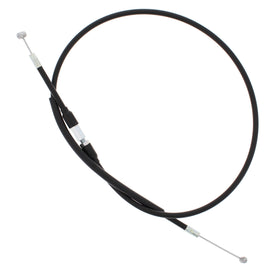 All Balls clutch cable 24-52127 for hydraulic control lines, showing the black cable with metal fittings and protective housing.