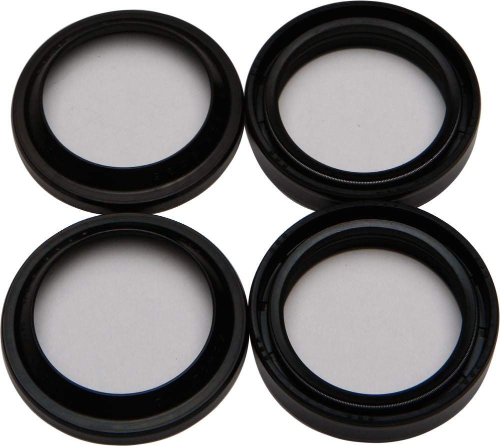 All Balls suspension fork and dust seal wiper kit 22-56124 with rubber seals and wipers for fork maintenance.
