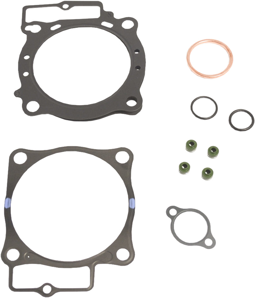 Athena Top End Gasket Kit without Valve Cover Gasket for Honda engines, includes seals and gaskets in a durable set.