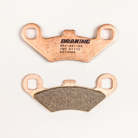 Braking Braking Brake Pad Set Sintered Sport 31-857 for efficient vehicle braking, shown in a close-up image.