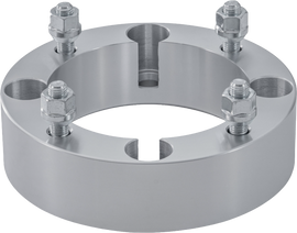 Open Trail 2-inch wheel spacer for 4/110 bolt pattern, featuring 10mm x 1.25mm studs, used for vehicle wheel customization.