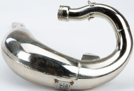 Pro Circuit Platinum Pipe exhaust for Yamaha YZ85 2002-2017, showcasing the shiny metallic exhaust pipe in a close-up view.