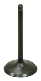 Bronco engine intake valve 183-09219 with metallic finish, showing the valve's detailed shape and structure.
