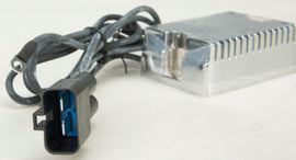 HardDrive electrical regulator for Softail '00, OEM part 74512-00, with wiring and mounting components visible.