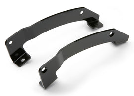 Cobra black saddlebag mounting kit for 2002-6134 motorcycle saddlebag supports, includes mounting brackets and hardware.