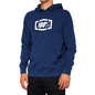 Icon Pullover Hoodie Navy Lg