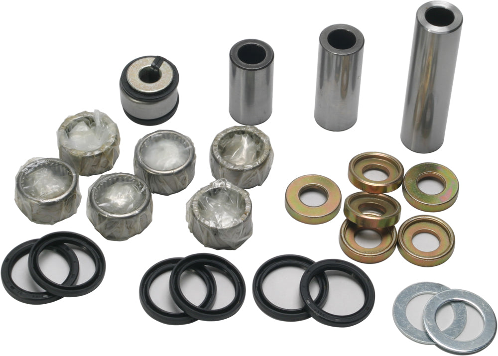 All Balls Suspension Bearing and Seal Linkage Kit 22-71125 with various seals and bearings on a clean surface