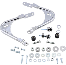 Load image into Gallery viewer, Cobra rear docking kit in chrome for FLH/FLT motorcycles, compatible with 1997-2008 models, body part for custom Harley-Davidson bikes