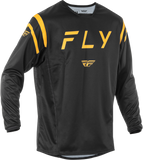 Fly Racing - Kinetic Center Jersey Black/Gold Lg - 378-520L