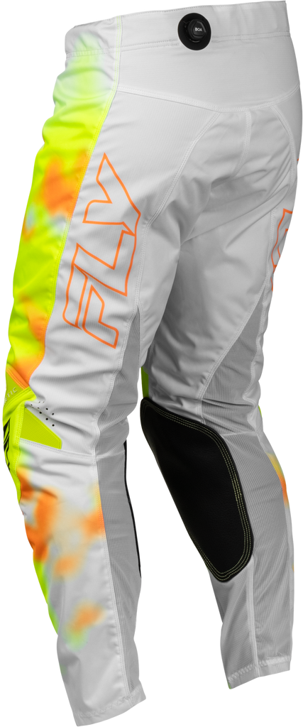 Kinetic Blur Pants White/Hi Vis/Orange Sz 36