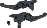 PSR - Anthem Shorty Lever Set Black Flt 17-20 Hydraulic Clutch - 581-8942