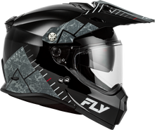 Load image into Gallery viewer, Fly Trekker Granite Helmet Black/Grey Sm