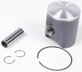Vertex cast piston kit with 66.35mm standard honed diameter, includes piston components for engine rebuilds.