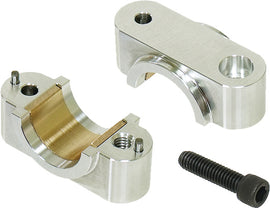 SP1 handlebar steering block kit S-D 18-99805 with black grips and mounting hardware, designed for motorcycle steering systems.