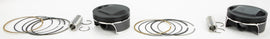Wiseco Black Edition Piston Kit for TC 103 CID engine with 10.5:1 compression, cooled design, shown in the image.