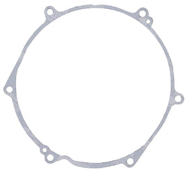 Vertex clutch cover gasket for engine sealing, showing the black rubber gasket with detailed edges and branding.