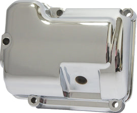 HardDrive chrome FXST and FLST top cover for trans and body, fits 2000-2006 models, with a polished chrome finish.