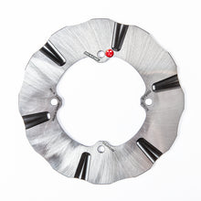 Load image into Gallery viewer, Braking Batfly Oversized Rotor A/C 31-9002 for vehicle brakes, showing a large, metallic brake rotor with detailed surface grooves.