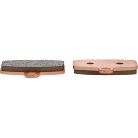 All Balls sintered brake pad kit for motorcycles, showing the brake pads and mounting hardware in a close-up image.