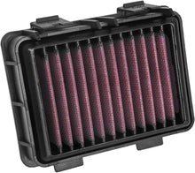 Load image into Gallery viewer, K&amp;N Air Filter 781217 for vehicle air intake systems, showcasing the reusable, high-performance air filter element.