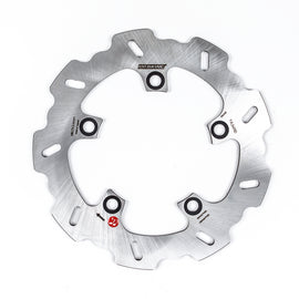 Rear Braking Rotor by Braking, model 32-2634, showing the metal disc with venting fins for vehicle braking system.