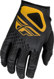 Fly Racing - Kinetic Center Gloves Black/Gold 2x - 378-5102X