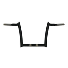Load image into Gallery viewer, Bagger Nation 16-inch OEM Monkey Bars in black for Harley Davidson motorcycles, model years 2015-2023, shown installed on a bike.