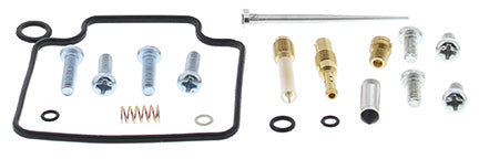All Balls bike carburetor rebuild kit 226-1604 for intake, carburetor, and fuel system with various gaskets and components.