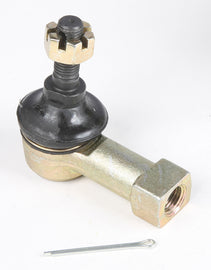 Bronco suspension tie rod end 183-1027 showing close-up of metal joint for vehicle steering and suspension system.