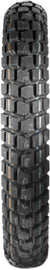 Bridgestone Trail Wing TW42 rear motorcycle tire 120/90-17 bias tire with tread pattern for trail riding and off-road use.