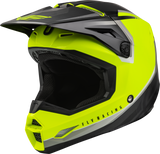 Fly Racing Kinetic Vision Helmet Hi-Vis/Black Md 73-8651M