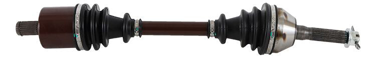 All Balls heavy-duty front axle drive shaft with six ball bearings, designed for durable vehicle performance.